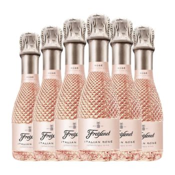 Freixenet Espumoso Rosado Italian Rosé Seco Botellín 20 Cl 11% Vol. (caja De 6 Unidades)