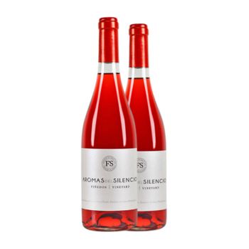 Fuentes Del Silencio Vino Rosado Aromas Del Silencio Rosado Vino 75 Cl 14% Vol. (caja De 2 Unidades)