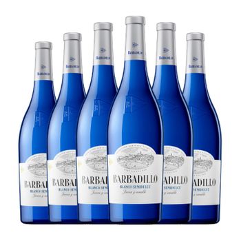 Barbadillo Vino Blanco Blanco Semi-seco Semi-dulce Vino Joven 75 Cl 12% Vol. (pack De 6 Unidades)