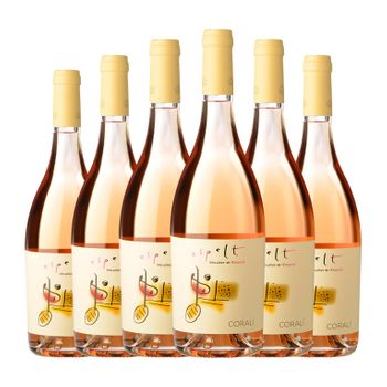 Espelt Vino Rosado Coralí Rosat Empordà 75 Cl 13.5% Vol. (pack De 6 Unidades)