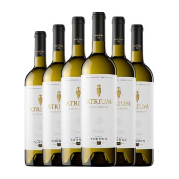 Torres Vino Blanco Atrium Chardonnay Penedès Crianza 75 Cl 13.5% Vol. (pack De 6 Unidades)