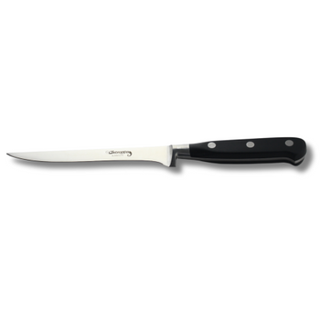 Cuchillo Deshuesador Professional Cheff, Acero Inoxidable, Uso Doméstico, Hoja 16 Cm, Ergonómico, Fabricado En España, Keroppa