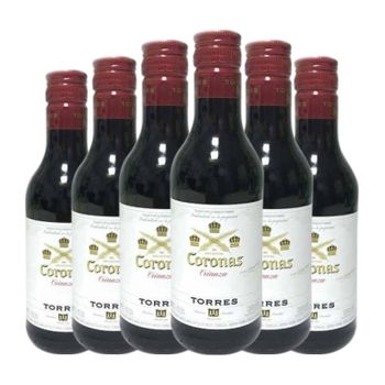 Torres Vino Tinto Coronas Catalunya Botellín 18 Cl 38% Vol. (pack De 6 Unidades)