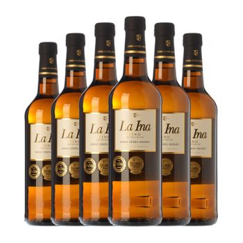 Lustau Vino Generoso Fino La Ina Jerez-xérès-sherry 75 Cl 15% Vol. (pack De 6 Unidades)