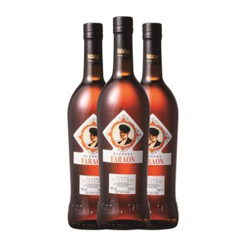 La Gitana Vino Generoso Faraón Oloroso Seco Manzanilla-sanlúcar 75 Cl 18% Vol. (pack De 3 Unidades)