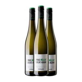 Emil Bauer Vino Blanco Make Müller Great Again Pfälz 75 Cl 12.5% Vol. (pack De 3 Unidades)