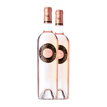 Château La Mascaronne Vino Rosado Rosé Côtes Joven 75 Cl 13.5% Vol. (pack De 2 Unidades)