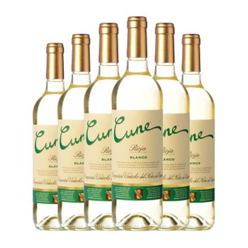 Norte De España - Cvne Vino Blanco Cune Blanco Rioja 75 Cl 13% Vol. (pack De 6 Unidades)