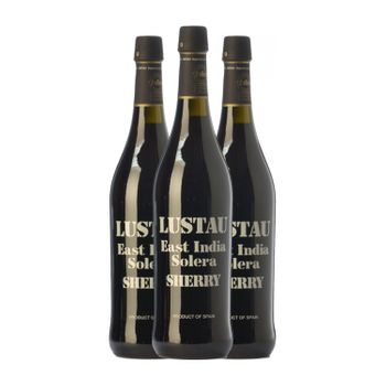 Lustau Vino Generoso East India Solera Jerez-xérès-sherry 75 Cl 20% Vol. (pack De 3 Unidades)