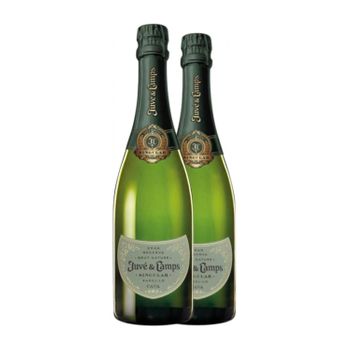 Juvé Y Camps Singular Brut Nature Cava Gran Reserva 75 Cl 12% Vol. (caja De 2 Unidades)