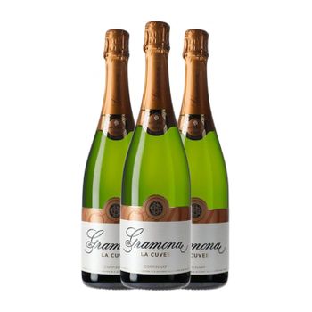 Gramona Espumoso Blanco La Cuvée Brut 75 Cl 12% Vol. (pack De 3 Unidades)