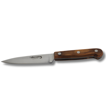 Cuchillo Multiusos Domestic Olivo, Cuchillo Multifuncional, Hoja 11 Cm, Ergonómico, Fabricado En España, Keroppa