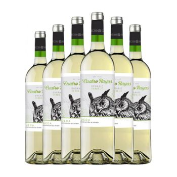 Cuatro Rayas Vino Blanco Rueda Joven 75 Cl 13.5% Vol. (pack De 6 Unidades)