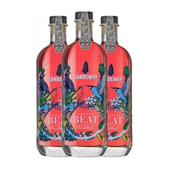 Sandeman Porto Vino Generoso Rose Beat Cocktails Porto 75 Cl 18% Vol. (pack De 3 Unidades)