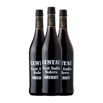 Lustau Vino Generoso East India Solera Jerez-xérès-sherry 75 Cl 20% Vol. (pack De 3 Unidades)