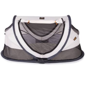 Cuna De Viaje Desplegable Peuter Luxe Con Mosquitera Crema Deryan