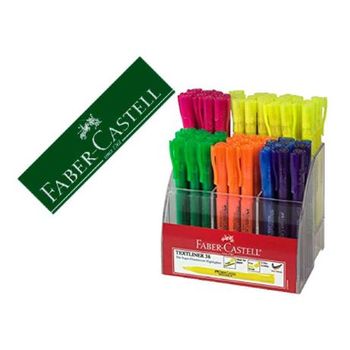 Rotulador Faber Fluorescente Textliner 38 Expositor 54 Unidades Colores Surt