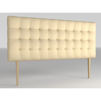 La Web Del Colchon -cabecero Tapizado Brigitte Para Cama De 105 (115 X 115 Cms) Beige