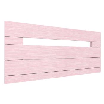 La Web Del Colchon -cabecero De Madera Rústico Provenza Para Cama De 80 (90 X 44 Cms.) Rosa Palo