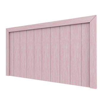 La Web Del Colchon -cabecero De Madera Rústico Véneto Para Cama De 80 (90 X 55 Cms) Rosa Palo