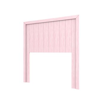 La Web Del Colchon -cabecero De Madera Rústico Véneto Para Cama De 80 (90 X 110 Cms) Rosa Palo