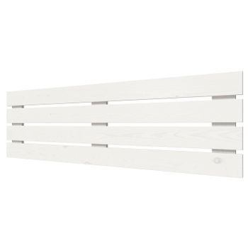 La Web Del Colchon -cabecero De Madera Rústico Lombardía Para Cama De 135 (145 X 50 Cms) Blanco Nórdico