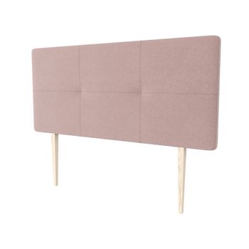 La Web Del Colchon -cabecero Tapizado Atenas Big Para Cama De 80 (90 X 115 Cms) Rosa Palo Textil Suave