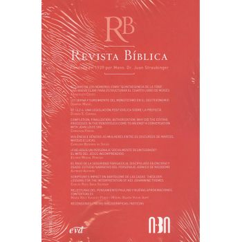 Revista Biblica Año 82/2020