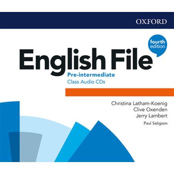 English File A2 B1 Pre Intermediate Class Audio Cd Fourth Edition 3 Cds3