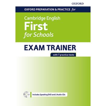 First For Schools Exam Trainer Student's Without Key Oxford Preparation And Practice For Cambridge English