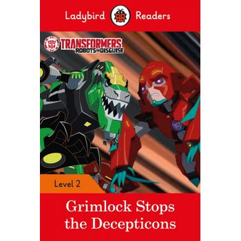 Grimlock Stops The Decepticons. Transformers