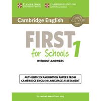 (15).cambridge English First School 1 Pack (st+key+cd)