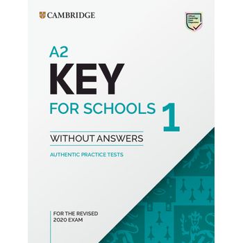 A2 Key For Schools 1 Student With Key Revised Exam