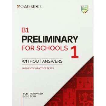 B1 Preliminary For Schools 1 Student Without Key +audio Exam