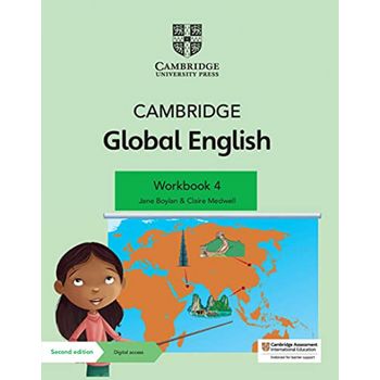 Camb Global English Workbook+dig Acce 4