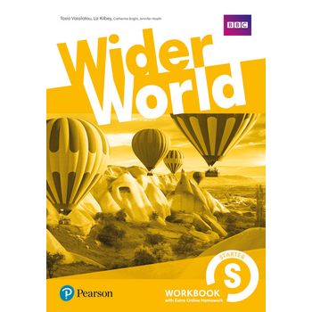 Wider World Starter Workbook For Online Homework Pack 2017