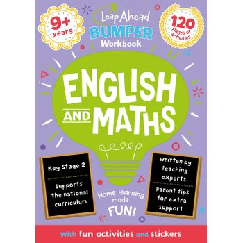 Leap Ahead Bumper Workbook: 9+ Years English And Maths