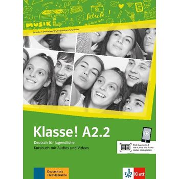 Klasse! A2.2, Libro Del Alumno + Audio + Video