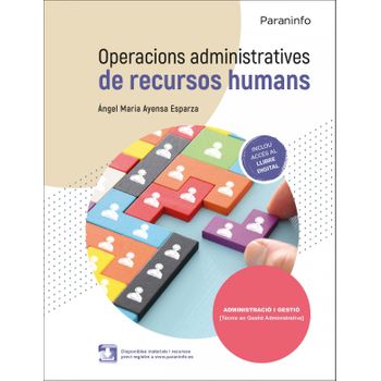 Operacions Administratives De Recursos Humans Ed.2021