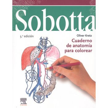 Sobotta. Cuaderno De Anatomía Para Colorear 5ª Ed