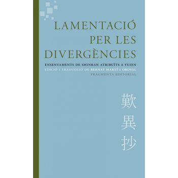 Lamentació Per Les Divergències