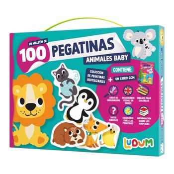 Maletin Pegatinas Animales Baby