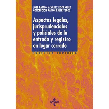 Aspectos Legales, Jurisprudenciales Y Policiales De La Entrada Y Registro En Lugar Cerrado