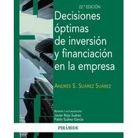 Decisiones Optimas Inversion Financiacion En Empresa (22a.e