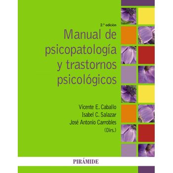 Manual Psicopatologia Y Trastornos Psicologicos