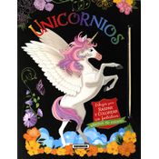 Unicornios. Dibujos Para Raspar Y Colorear