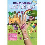 Tatuajes Para Niños. Unicornios