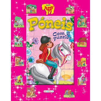 Livro Puzzle Poneis