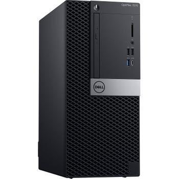 Dell Optiplex 7070 Mt, Intel Core I5-9500, 16gb Ram, 256gb Ssd, W10p N2