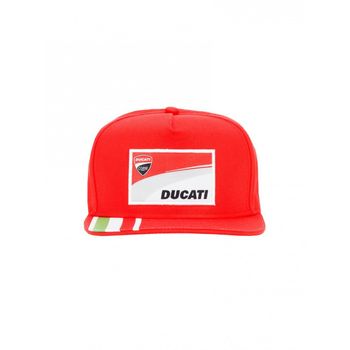 Gorra Ducati Marlboro Patch Flat Roja